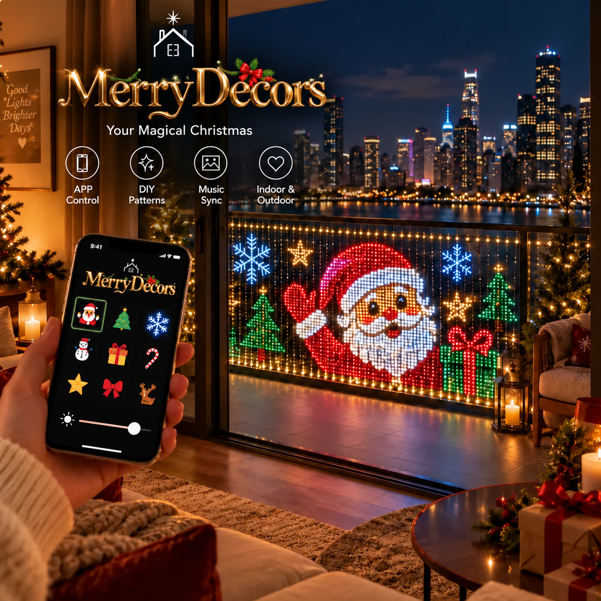 MerryDecors™ - Balcony Lights