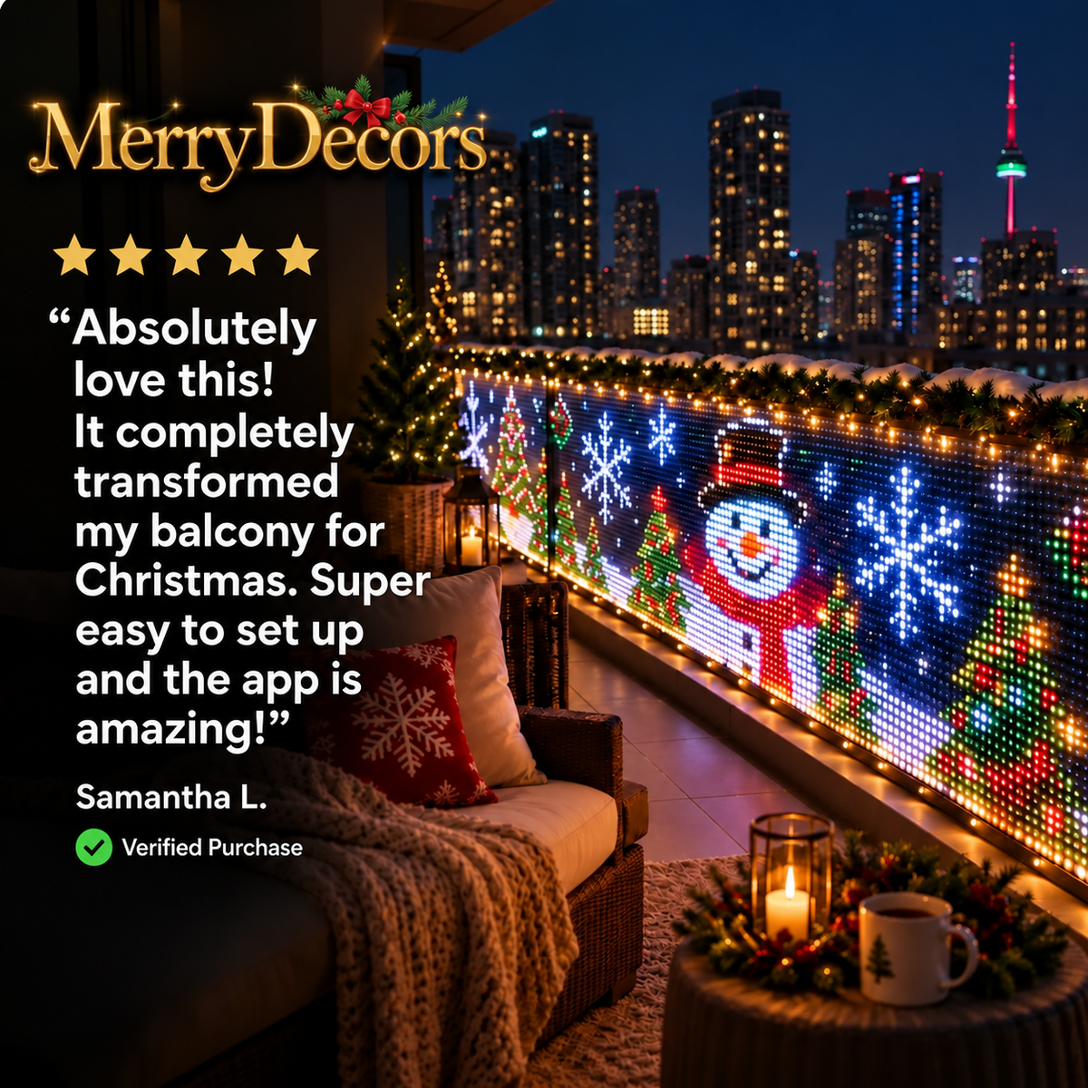 MerryDecors™ - Balcony Lights